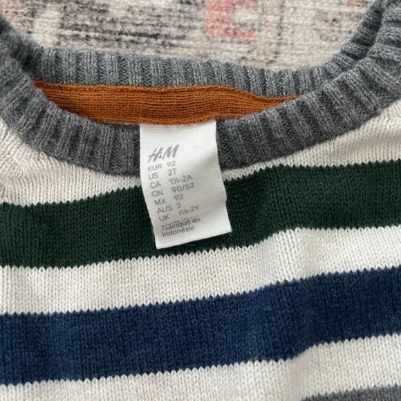 H&M Fine-Knit Striped Sweater - Picture 6 of 6